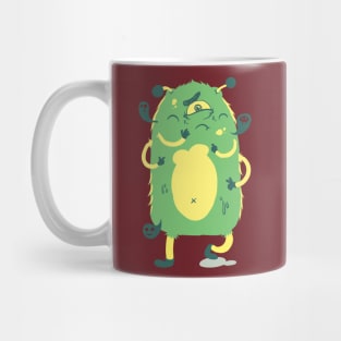 Plankton monster green Mug